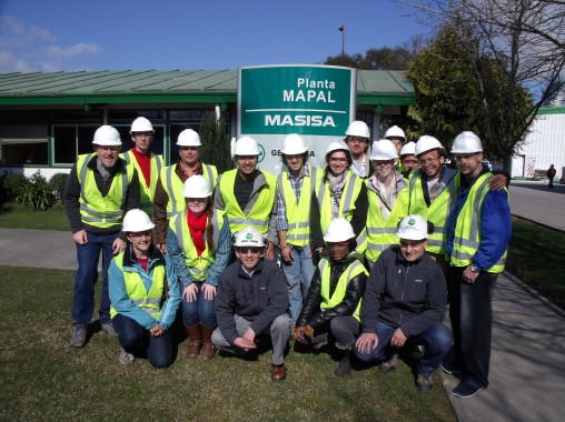 REU 2012 in Masisa Plant, Chile